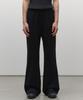 Double Knit Flare Sweatpants [Black]