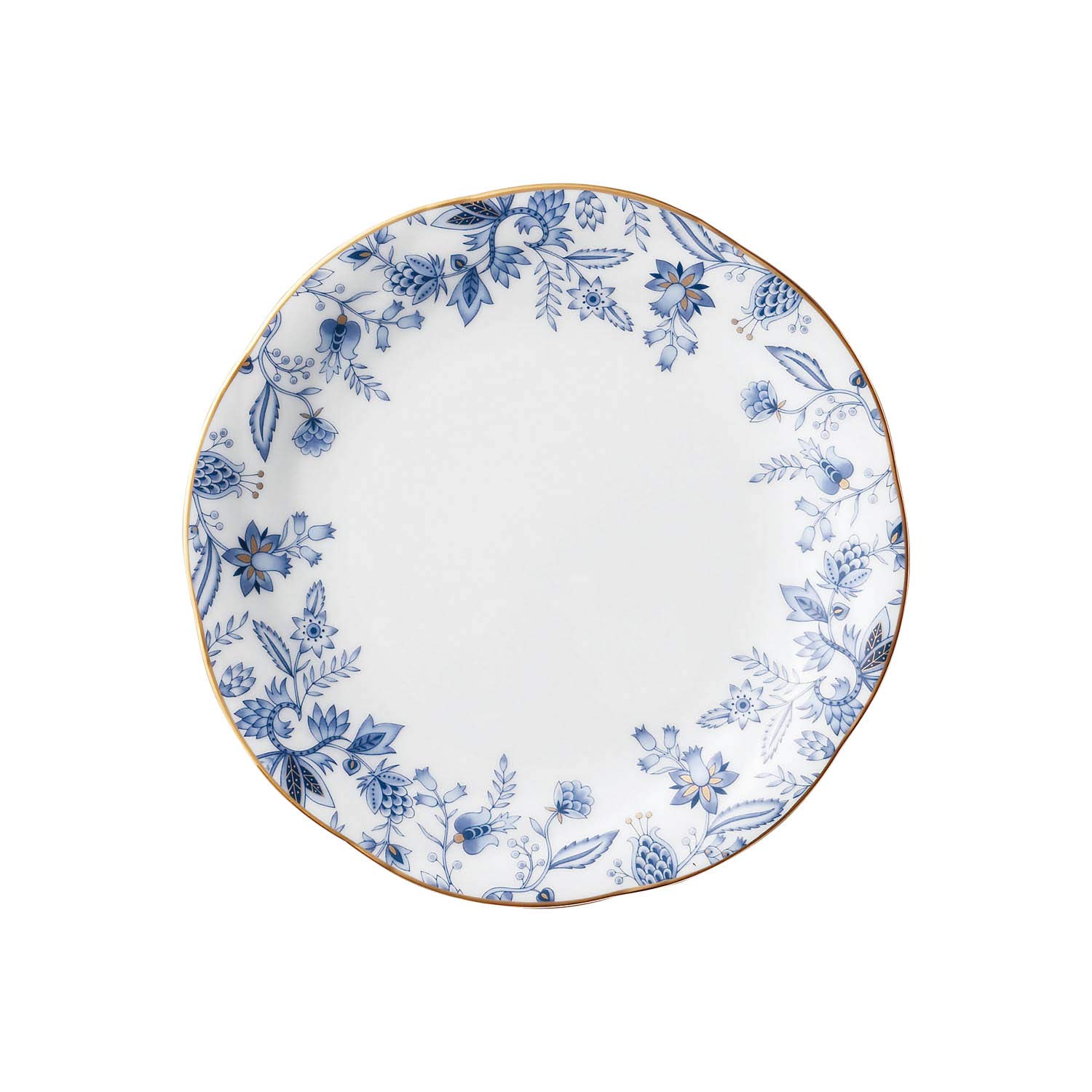 

Noritake Blue Sorrentino Plate, 18.5cm Diameter, 2cm Height, Blue Bone China, 4562L/59315A