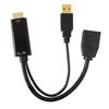 Adaptateur HDMI vers DisplayPort - Haute Qualité - 4K - Alimentation USB - Compatible PC/Xbox/PS4