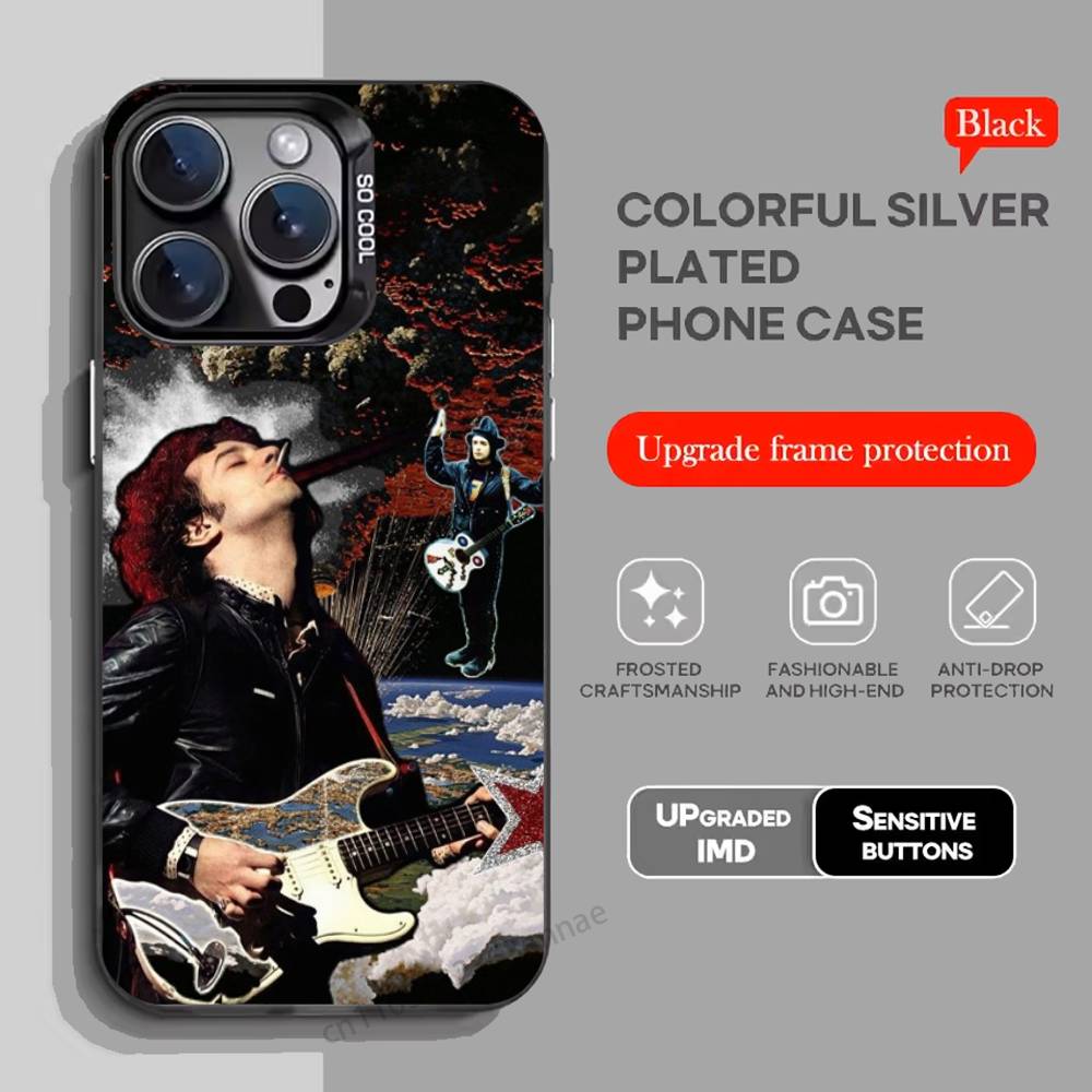 Gustavo-S Cerati Soda S-Stereo Phone Case for iPhone 15 16 Pro Max Air SE 11 13 Pro 14 Plus 12 11Pro 15Pro Max 16e Cover