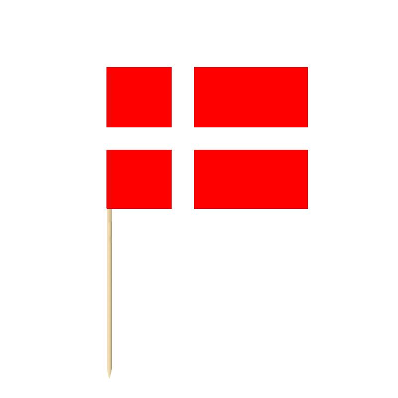 100 st Nationella flaggor Väljer olika länder Konst tandpetare Festpinnar Cupcake/kaka/paj/frukt/glass Topper dekoration