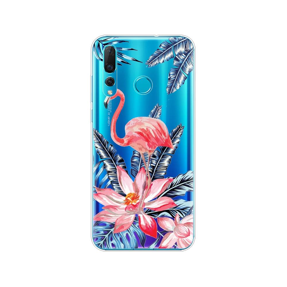 Mobile Silicon Phone Bag Case For Huawei Nova 4 4e Case Soft TPU Back Phone Cover For Nova4 nova4E Cover Protective Back Cover