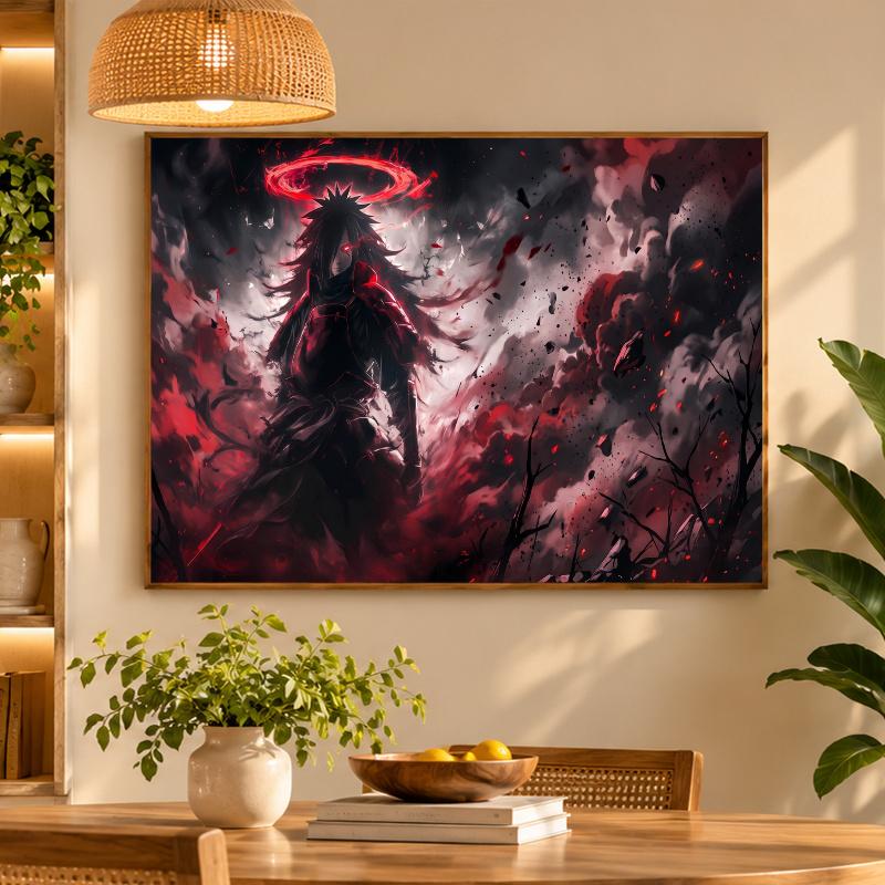 5D Diamond Painting Madara Uchiha DIY Full Drill Diamond Art Kit Home Decoration