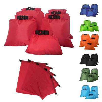 5 Pcs Set Waterproof Dry Bag Sack Storage Camping Rafting Kayaking