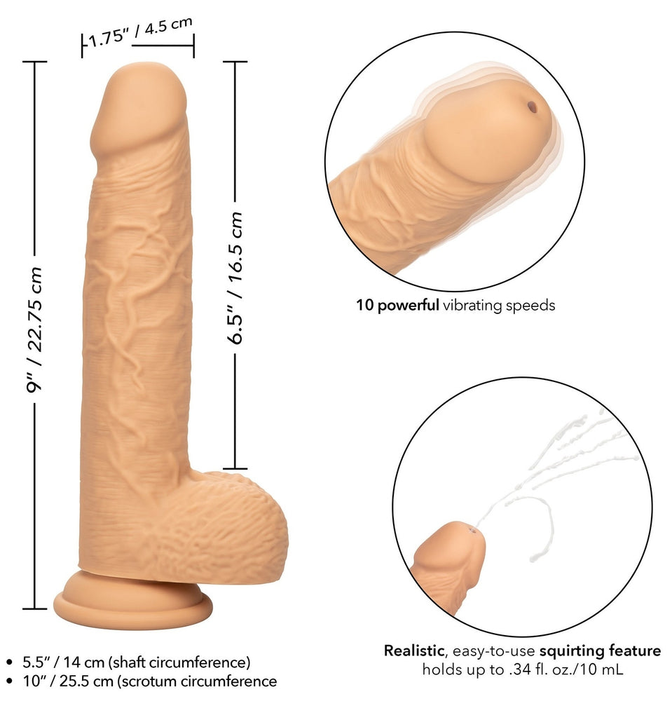 Gode Éjaculateur Vibrant Fuck Squirting 17 x 4.2cm - Squirting Fuck Stick - Godes Ejaculateurs