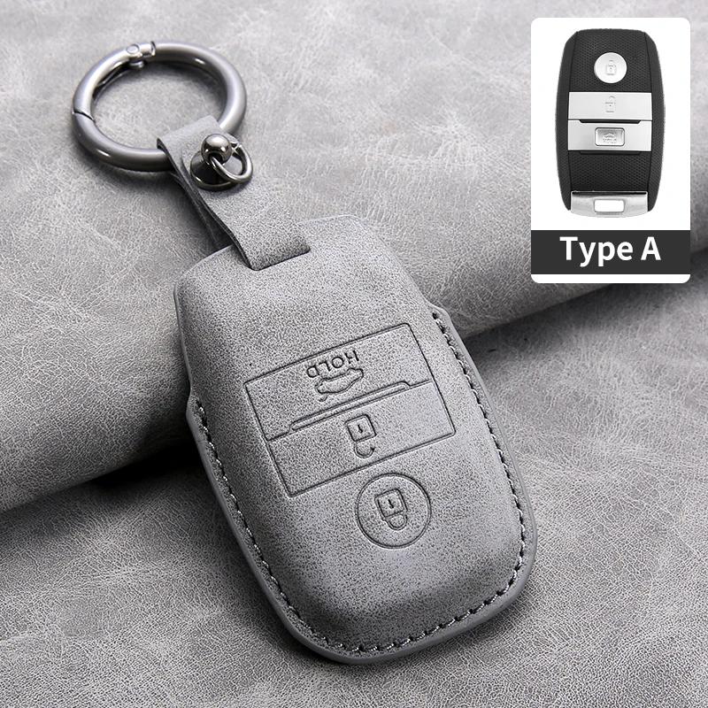 3 Buttons Car Remote Key Case Cover for Kia K2 K4 Forte Koup Optima Rio Sedona Sorento Soul EV Sportage NIRO Forte Keychain
