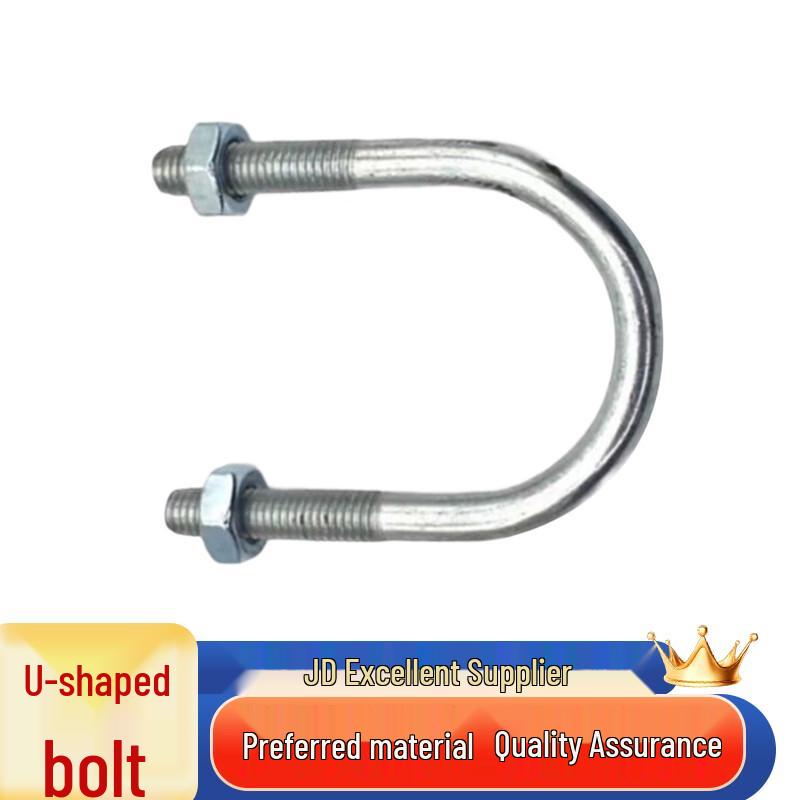 Galvanized U-Bolt Pipe Clamps Pack of 120