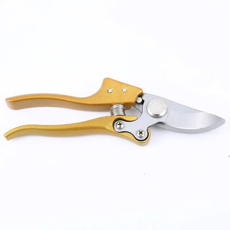 

BIESUO Профессиональные садовые ножницы из стали SK5, экономящие силы секаторы, многофункциональные ножницы для обрезки веток деревьев золотистый