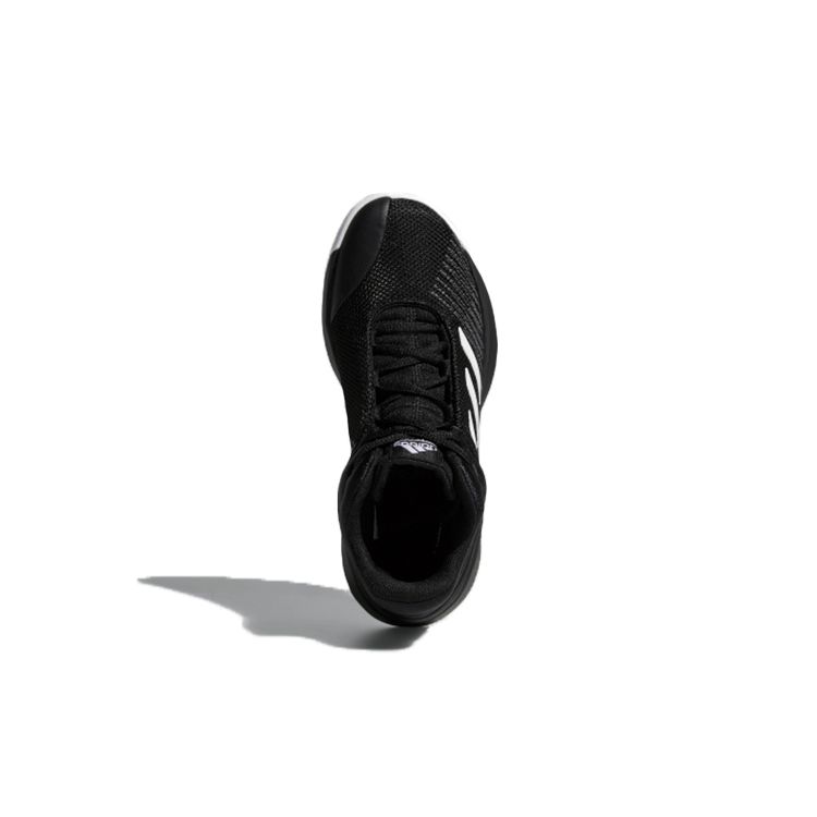 Adidas Pro Spark 2018 K Breathable Mid-Top Kids Basketball Shoes Kids Sneakers Black White Gray AH2644