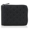 [PATRICKCOX] KINGS EMBOSS LEATHER Zip-around Folding Wallet with Coin Purse