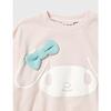 sanrio sanrio sweatshirt with my melody ribbon girls pink 110