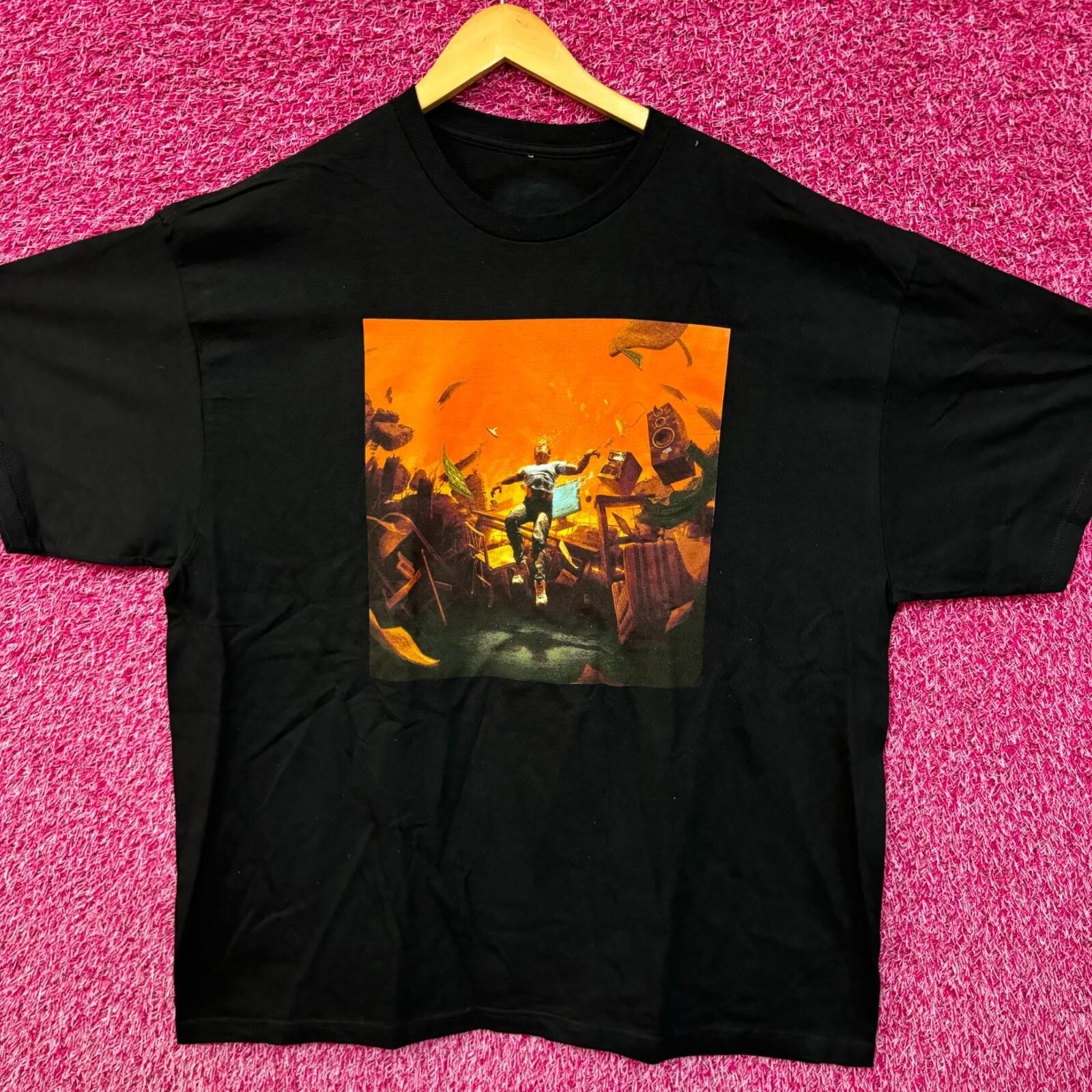 

Logic No Pressure Album Cover Art Ascending Hip Hop Tee XL M
