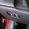 Soft Carbon Fiber Trunk Switch Button Frame Trim Sticker For Corvette C6 2005-13