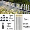 Outdoor Cooling Mist Irrigation Kit 16Pcs Brass Atomizer Nozzles Reusable Misting System for Patio Garden Backyard Summer Use