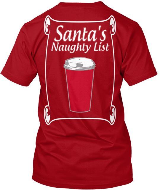 

Red Coffee Cup T-Shirt Size S to 5XL L