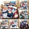 Top 3D Anime Food Wars Shokugeki No Soma Printed Bedding Duvet Cover Set Soft and Comfortable Perfect Children Room Decoration