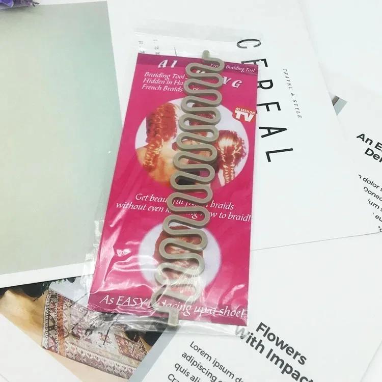 Fashionable Hair Products Portable French Braid Tool Centipede Braided Plastic Hair Curler Multifu Hairdressing Styling Tools