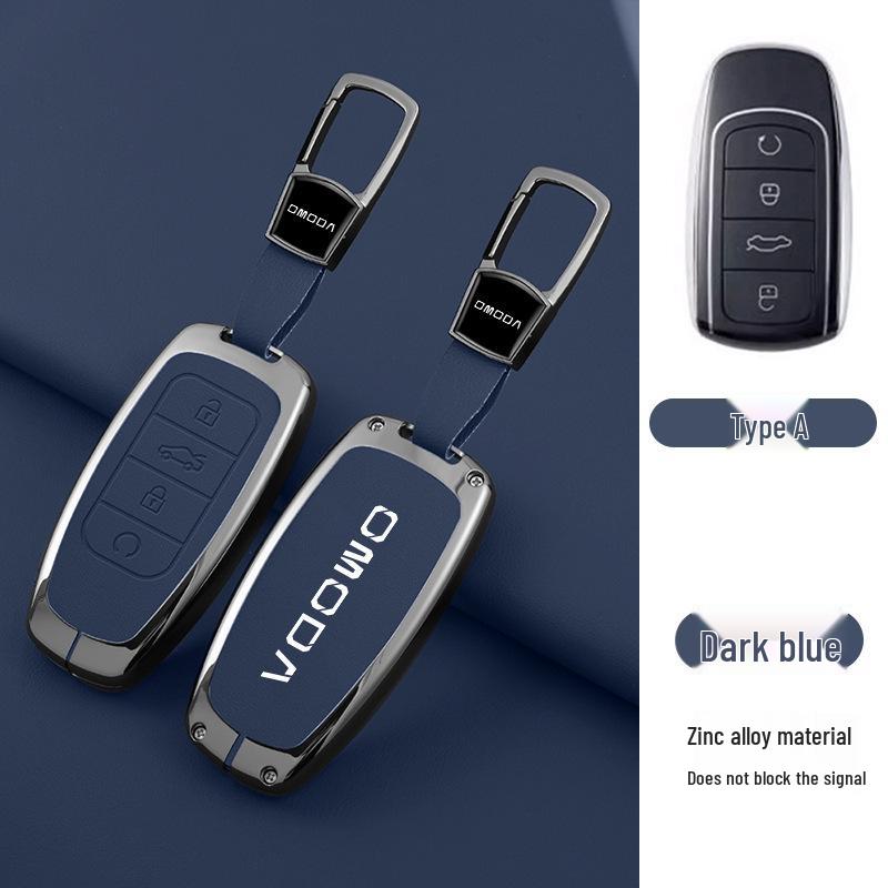 

Chery OMODA 5 Key Case: Full Metal Protection Shell & Key Bag with Personality Buckle Custom, Contact Customer Service