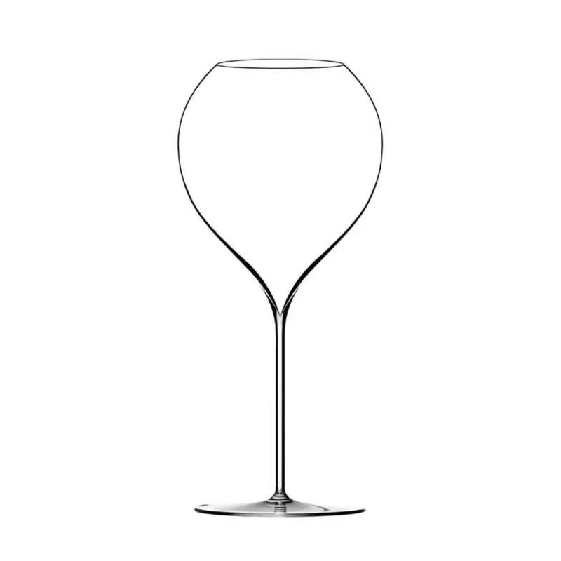 Thin White Wine Glasses Crystal Glass Champagne Glasses Water Drop Red Wine Glasses High-end Cocktail Cup