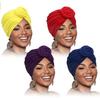 Bonnet Chemotherapy Cap Cotton Headscarf African Pattern Headwrap Women Chemo Hat Turban Caps