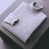 Sweater Men's Half Turtle Collar Autumn and Winter Pullover Korean Style Slim Knitted Bottoming Thickened Warm Casual Shirt