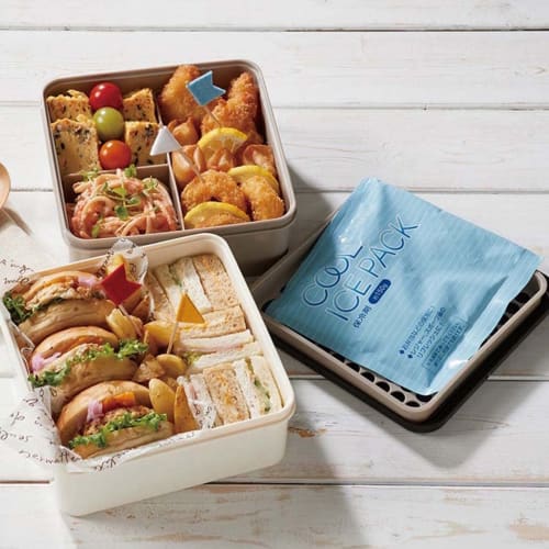Skater Recreational Lunch Box with Cooling Bag and Ice Pack Snoopy Picnic Made in Japan 2240ml KCPC2