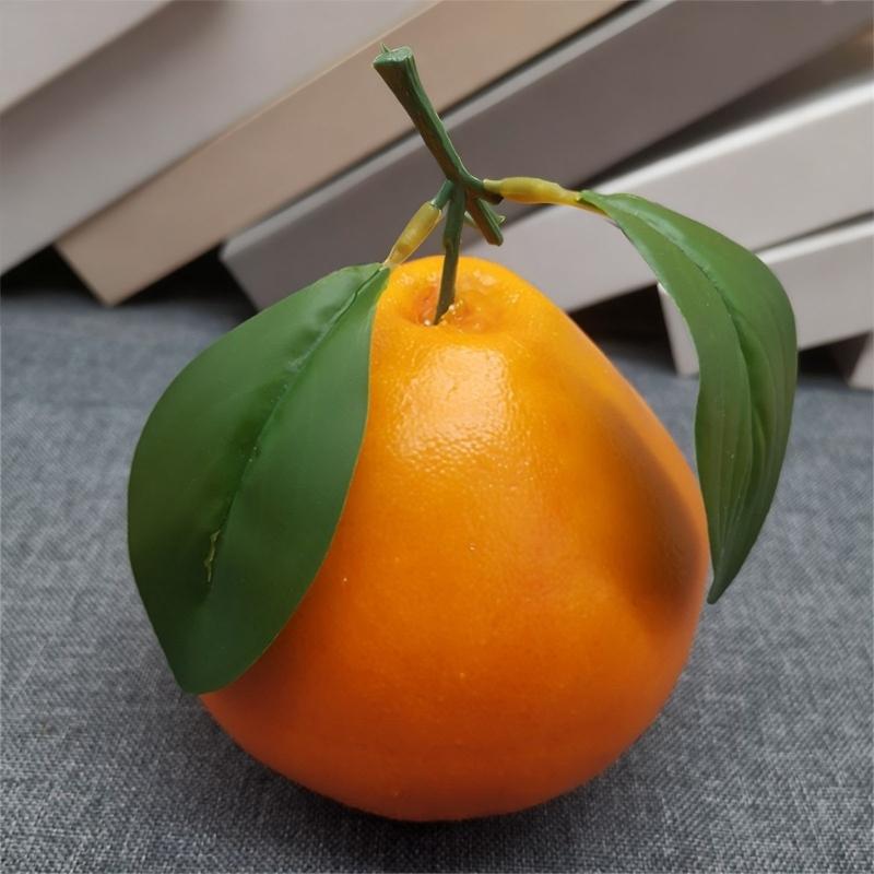 Artificial Citrus Fruit Model Foam Materials Ugly Oranges Indoor Outdoor Ornament Fade Resistant Decoration