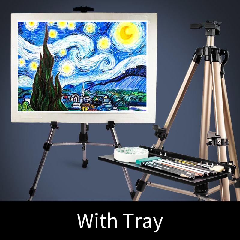 Holder Portable Aluminum Alloy Liftable Easel Foldable Painting Tripod Art Student Specific Sketching Tool