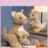 Adorable Kangaroo Plush Toy Soft Stuffed Animal For Kids Perfect Birthday Gift