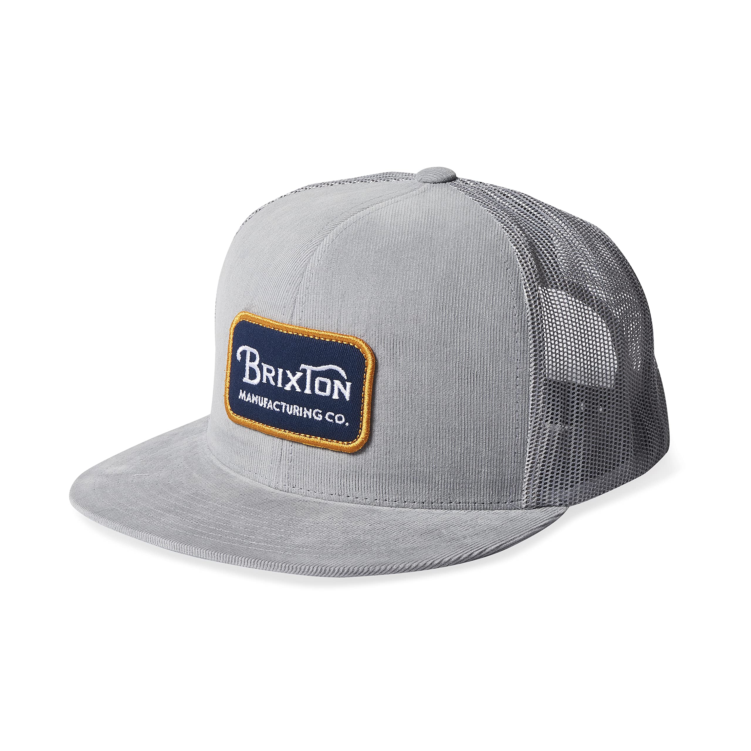 

Brixton Grade Mesh Trucker One Size Cap, Silver,