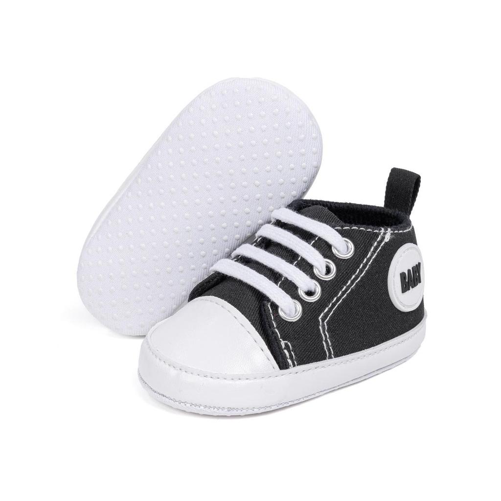 Klassische Baby-Canvas-Schuhe - Rutschfeste weiche Sohle für Laufanfänger, Frühling und Herbst.