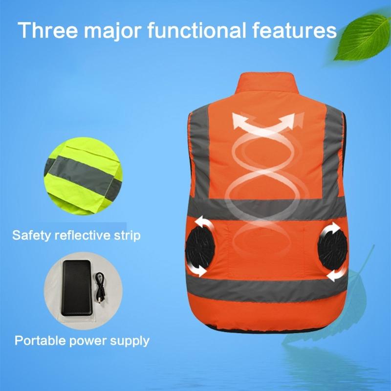 Reflective Vest Security Vest with Pocket Unisex High Visibility Vest Security Workwear for Men Women Traffic Work