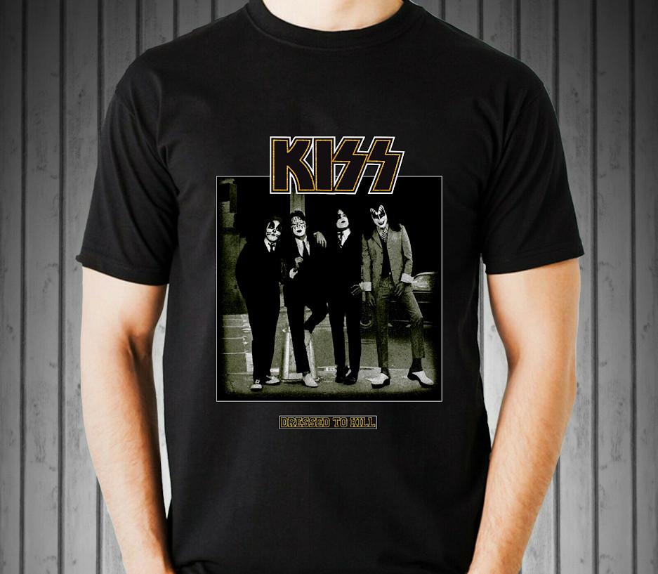 

DRESSED TO KILL ACE FREHLEY Унисекс Черный Хлопок S-6XL Унисекс Футболка S