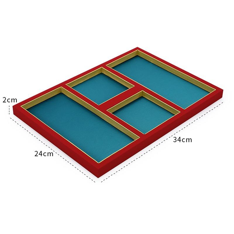 Bracelet Jewelry Displays Tray Jewellery Combination Showcase Pallet Counter Necklace Show Salver Jeweler Trinket Storage Tray