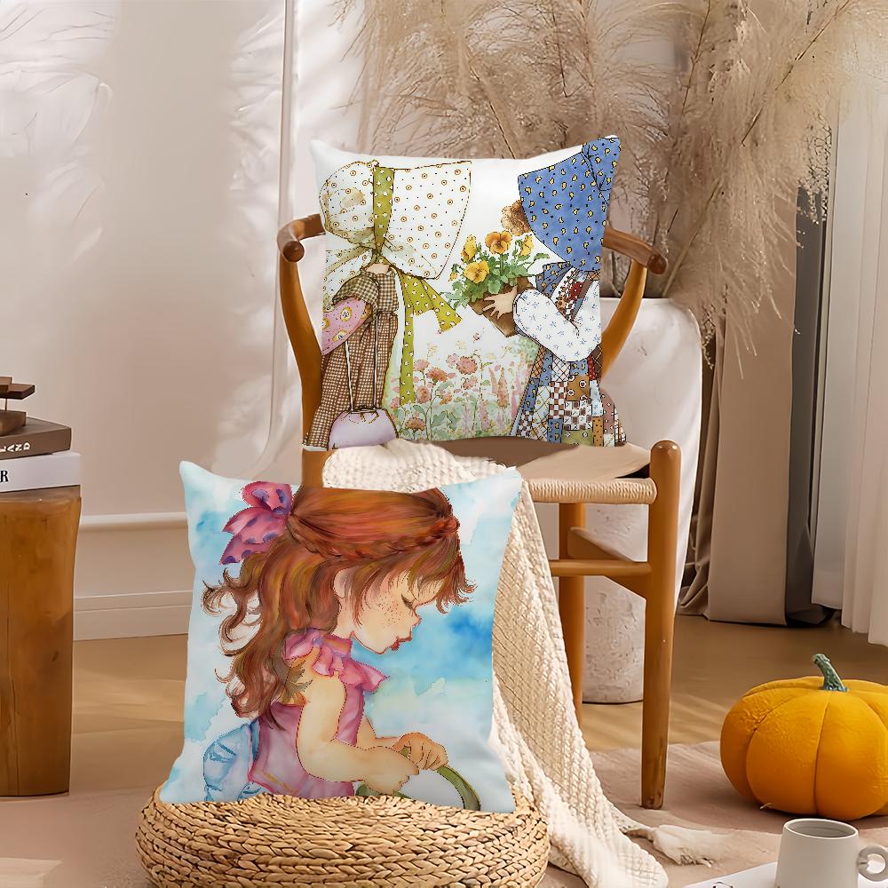 Artist S-Sarah K-Kay Pillow Case Suitable For Bedrooms Living Rooms Cars Home Decoration