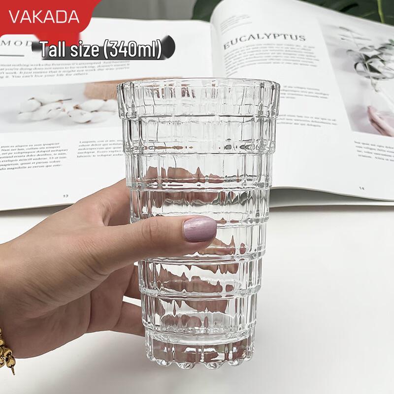 VAKADA Borosilicate Glass Beverage Cup