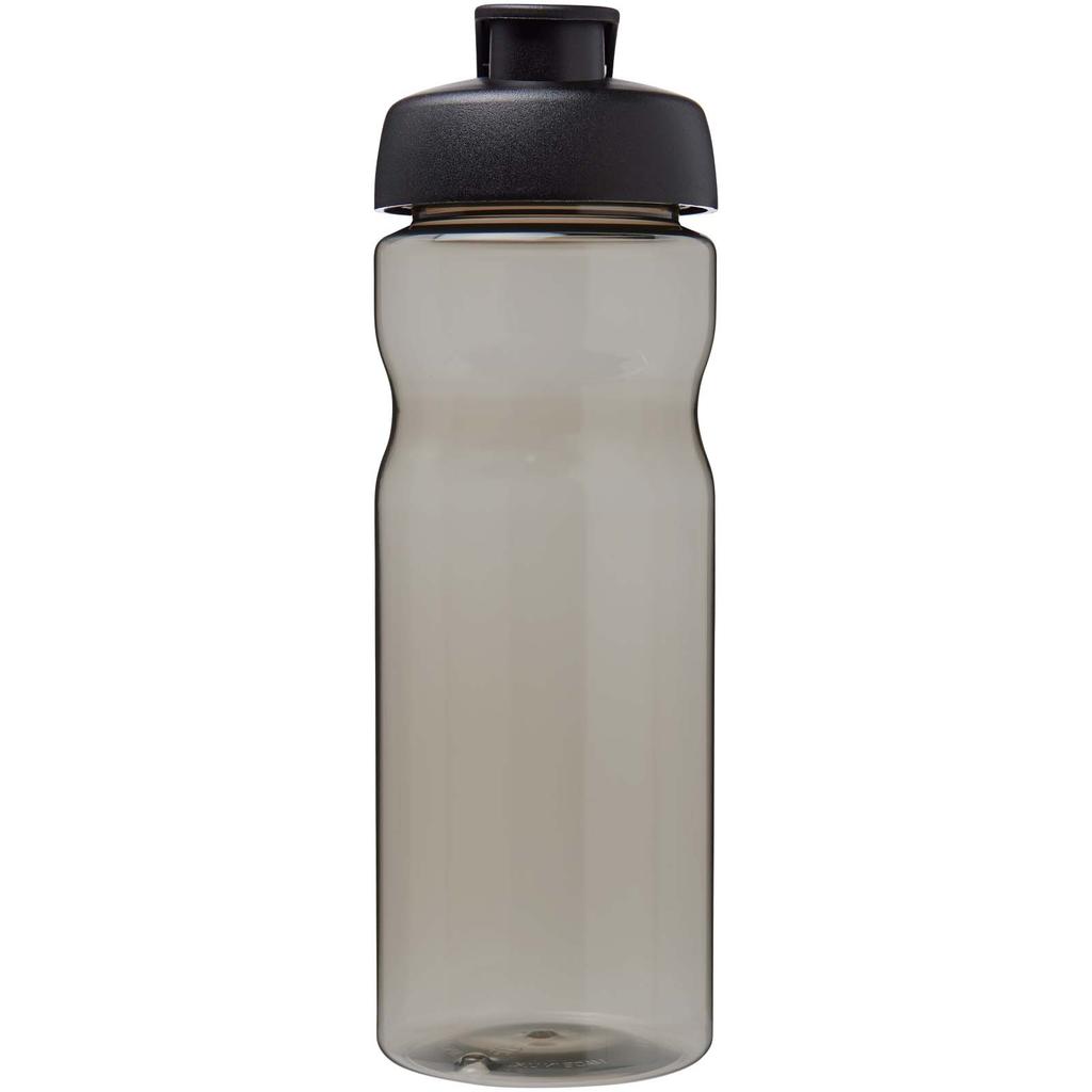 Sports Bottle with Flip Lid, 650 Ml H2O Active® "Eco Base" Carbon