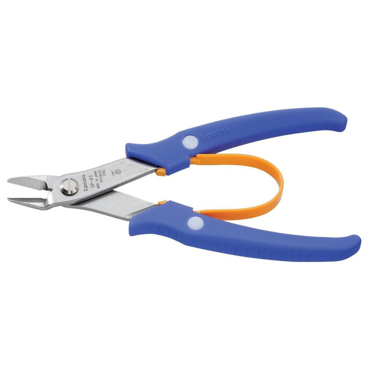 

Three Peaks Giken Medium Stainless Steel Plastic 3.peaks Nippers, 150mm, SP-43 синій