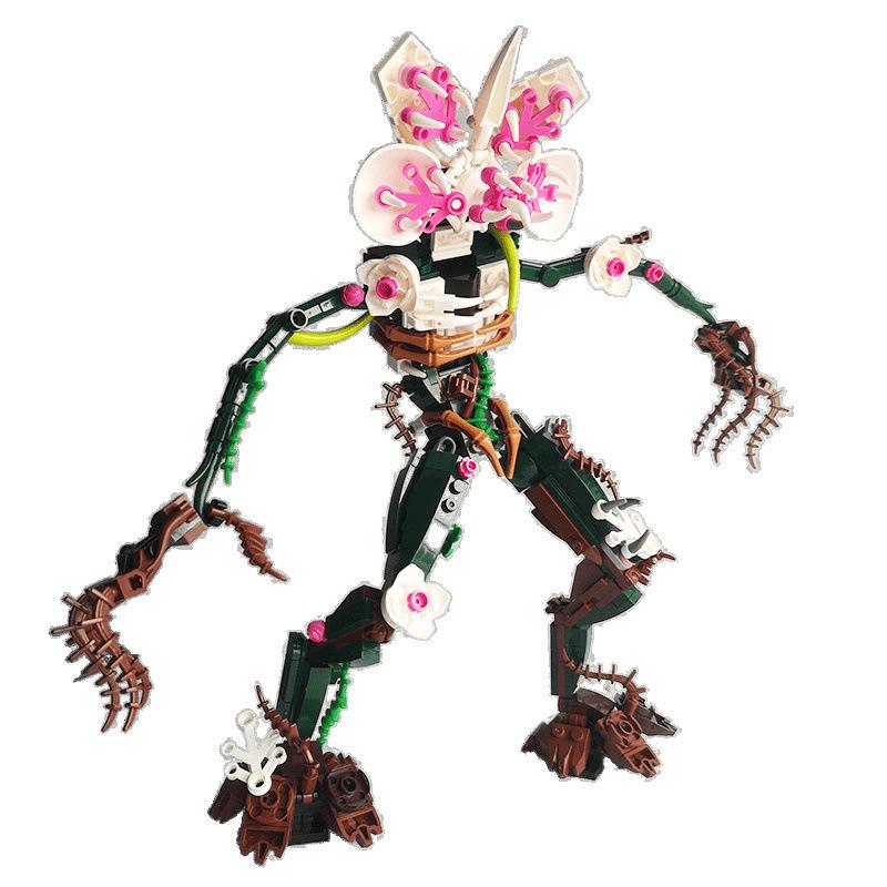 Orchid Monster Building Blocks Toy Model Ornament
