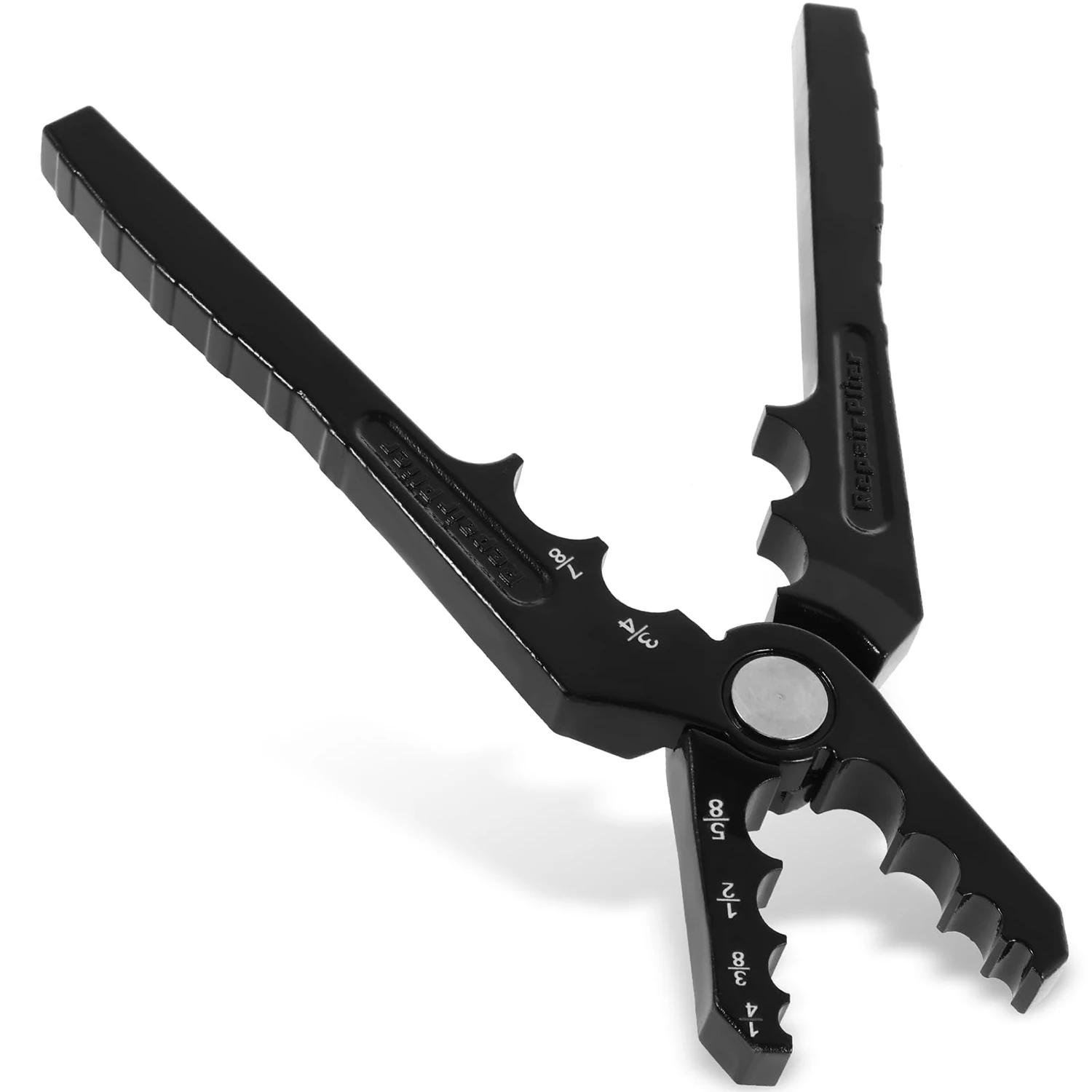 

Manual Copper Tube Rounder CT-301 Copper Tube Repair Pliers 1/4 3/8 1/2 5/8 3/4 7/8 6-Hole Tube Repairing Pliers Tool золотой