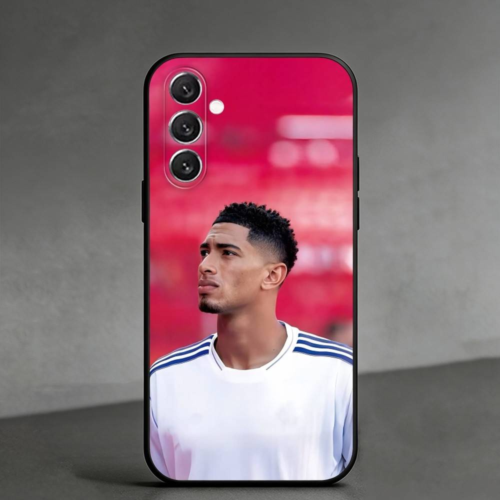 Custodia per telefono J-Jude Bellingham per Samsung Galaxy A91,80,73,72 ,71,53,52,32 ,31,22,21s,20, Custodia morbida nera