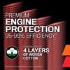 K&N Engine Air Filter Power & Acceleration Washable Premium Replacement Car Air Filter Compatible