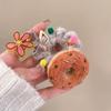 Wool Felt Telephone Line Hair Rope Straight Cookies Ponytail Holder Plush Donut Hair Ring  Party