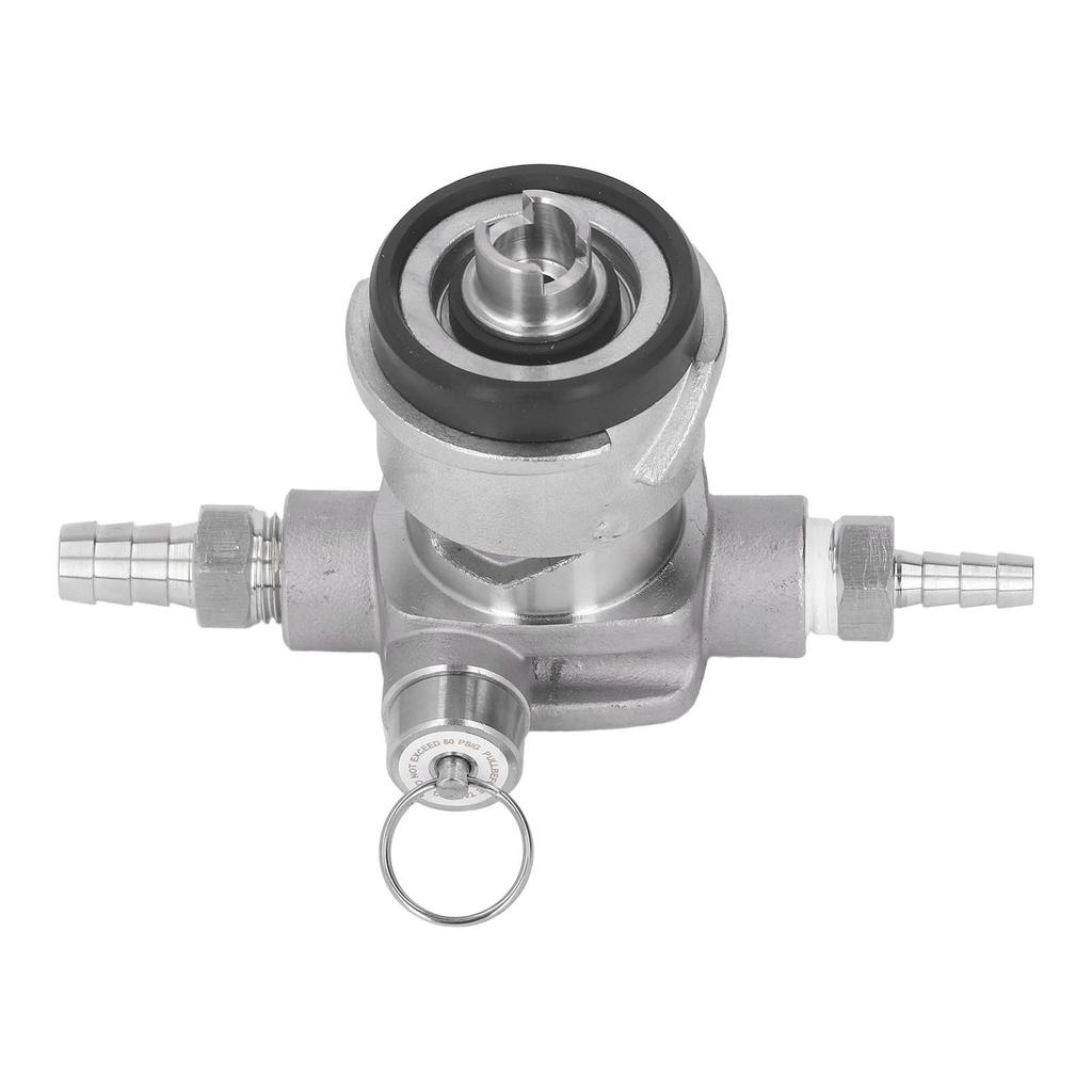 S System Keg Coupler Stainless Steel S Type Beer Dispenser Keg Coupler with Safety Pressure Relief