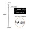 316 Stainless Steel Threaded Guide Pin for Piercing and DIY Tool