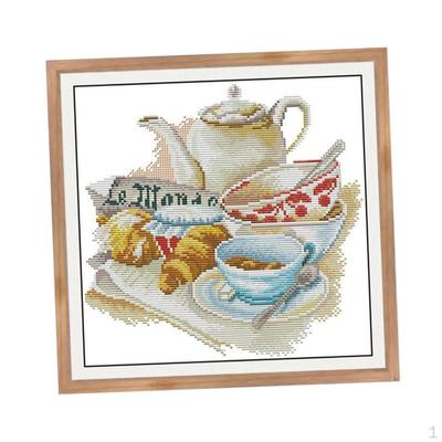 Of Embroidery Starter Kits Stamped Stitch Set Beginners for DIY (Multiple Pattern