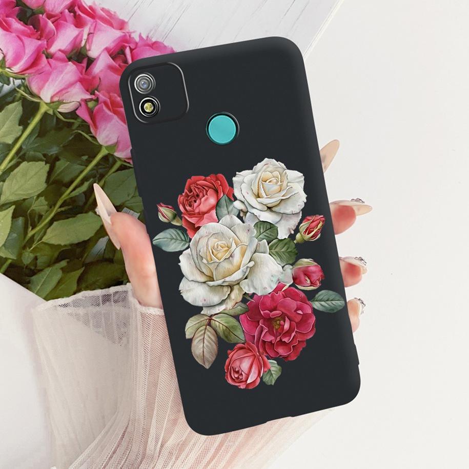 

Case For Tecno Pop 4 Cover BC2c BC1s New Fashion Flower Soft Black Silicone Cover For Tecno Pop 4 Lte Pop4 Air Shockproof Bumper Tecno Pop 4 Air