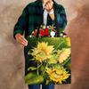 Sunflower Flowers Women Shoulder Bag Shopper Canvas Casual Grocery Handbag 2022 Print Painting Vintage Large Capacity Tote Books