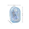 7pcs/set Highlighter Stapler Set Mini Blind Box Organizer Bag New Efficiency Tool Set  Jelly Feel