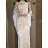New Chinese-Style National Fashion Improved Hanfu Dress for Women, 2026 New Model, Cool and Elegant Retro Qipao Dress